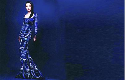 李冰冰民族色彩华服登《Instyle》-青岛报纸电子版