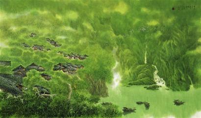 祖国之恋旅美著名画家姜振国作品巡回展将于