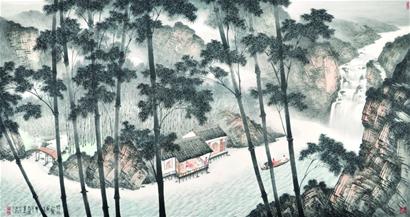 著名画家马骏山水绘画作品展12月14日至18日