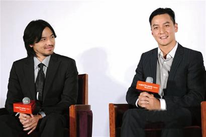 冯德伦吴彦祖当老板拍戏