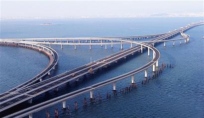 胶州湾大桥获誉全球最棒
