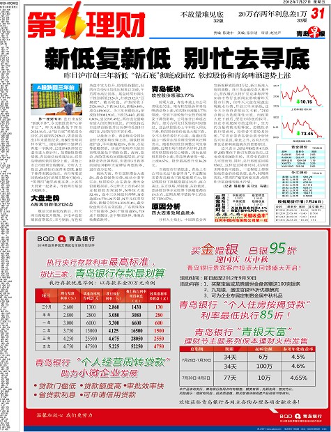 20万存两年利息差1万