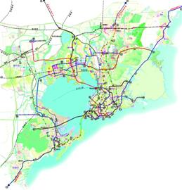 地铁8号线规划过海-青岛报纸电子版