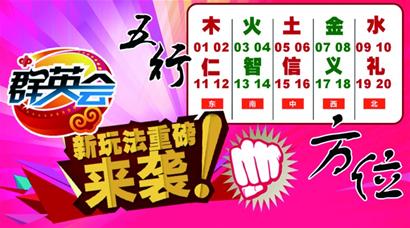 群英会增添五行方位新玩法