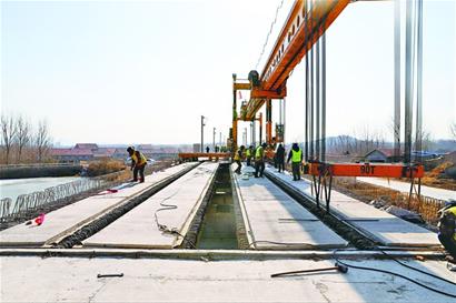 潍莱高铁在莱西打下第一桩