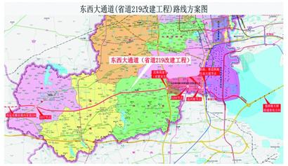 三是道路西端由朱诸路交叉点西延至诸城界,与潍坊市境内明董高速,省道