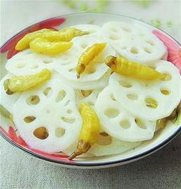 甜藕片怎么凉拌 m_546465.jpg